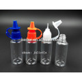 Vente en gros 10ml PET E cigarette Juice liquid bottle